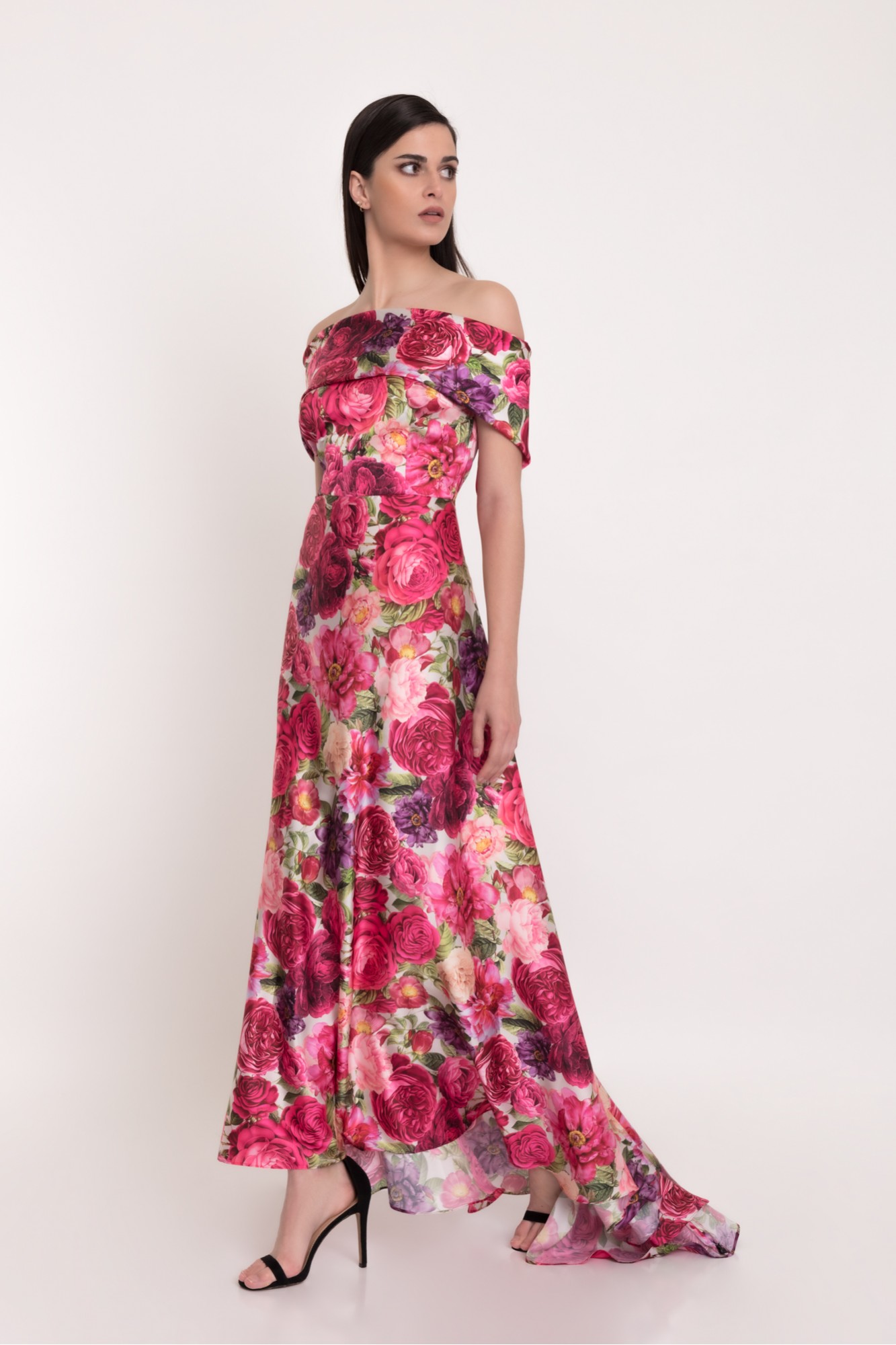 Vestido Estampado Monet