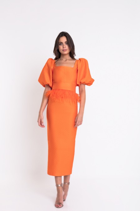 Vestido midi Damas