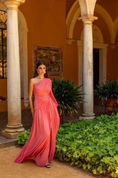 Vestido Nora Coral