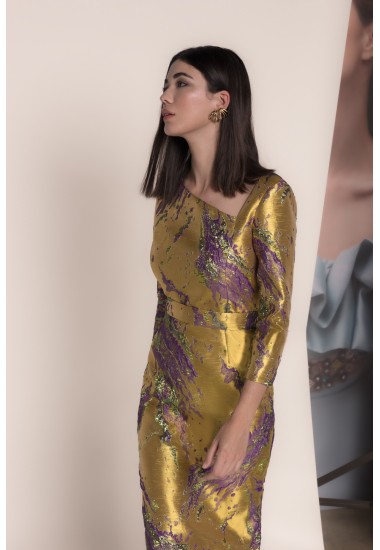 Vestido midi Sienna