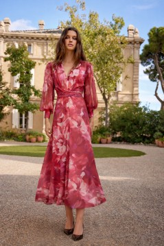 Vestido midi Scarlet