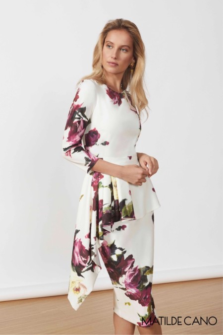 Vestido corto Rosa