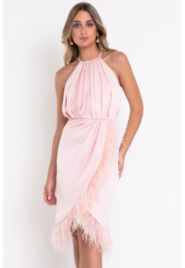 Vestido corto Rosa