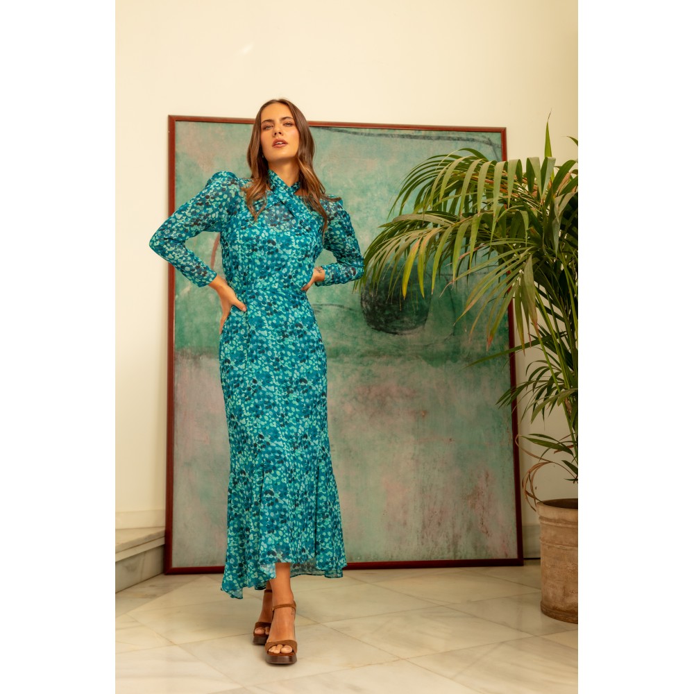 Vestido midi Angelina