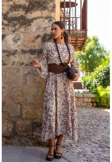 Vestido midi Beatrice