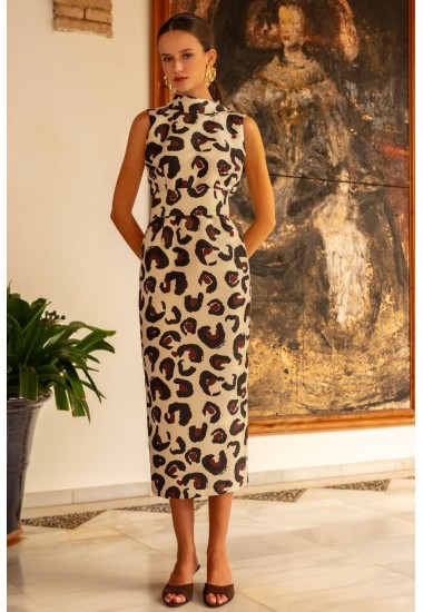 Vestido midi Velma