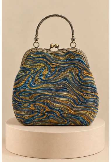 Bolso adamascado Ágata